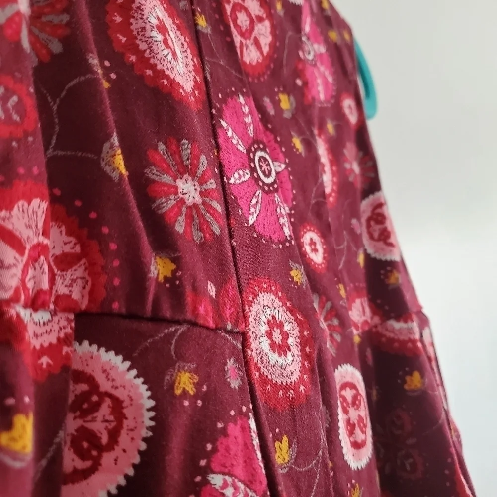 Genuine Kids OshKosh Sleeveless Party Dress‎ Maroon
